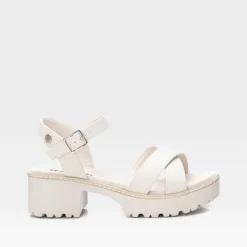 Discount Sandalia tacón medio track Mujer Sandalias Tacón