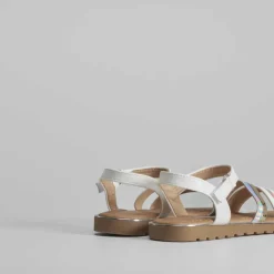 Sale Sandalia tiras iridiscentes OH GIRL Sandalias