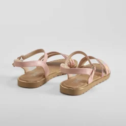 Clearance Sandalia tiras iridiscentes de OH GIRL Sandalias