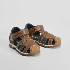 Sandalia vestir infantil marrón Sandalias