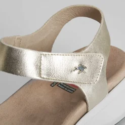 Outlet Sandalia Yagon de piel Mujer Sandalias Cuña|Sandalias Confort