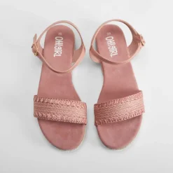 Clearance Sandalia yute rosa OH GIRL Sandalias