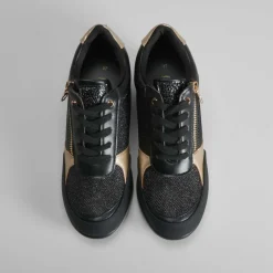 Best Sneaker con cuña y brillos PICCOLA PIU Mujer Sneakers