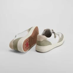 Best Sneaker cremallera beige Mujer Sneakers