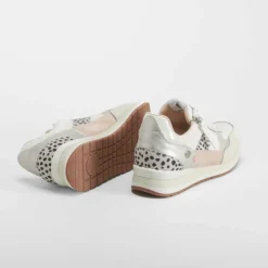 New Sneaker cremallera lateral blanco Mujer Sneakers
