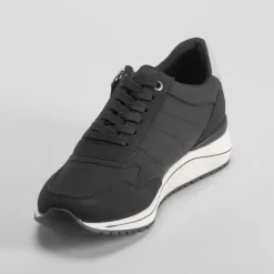 Sale Sneaker cremallera negro Mujer Sneakers
