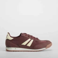 Discount Sneaker retro beige y marrón Mujer Sneakers|Básicos X Menos