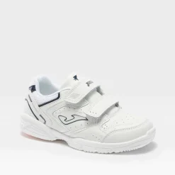 Hot Tenis básico School blanco y azul marino de Zapatillas Deportivas