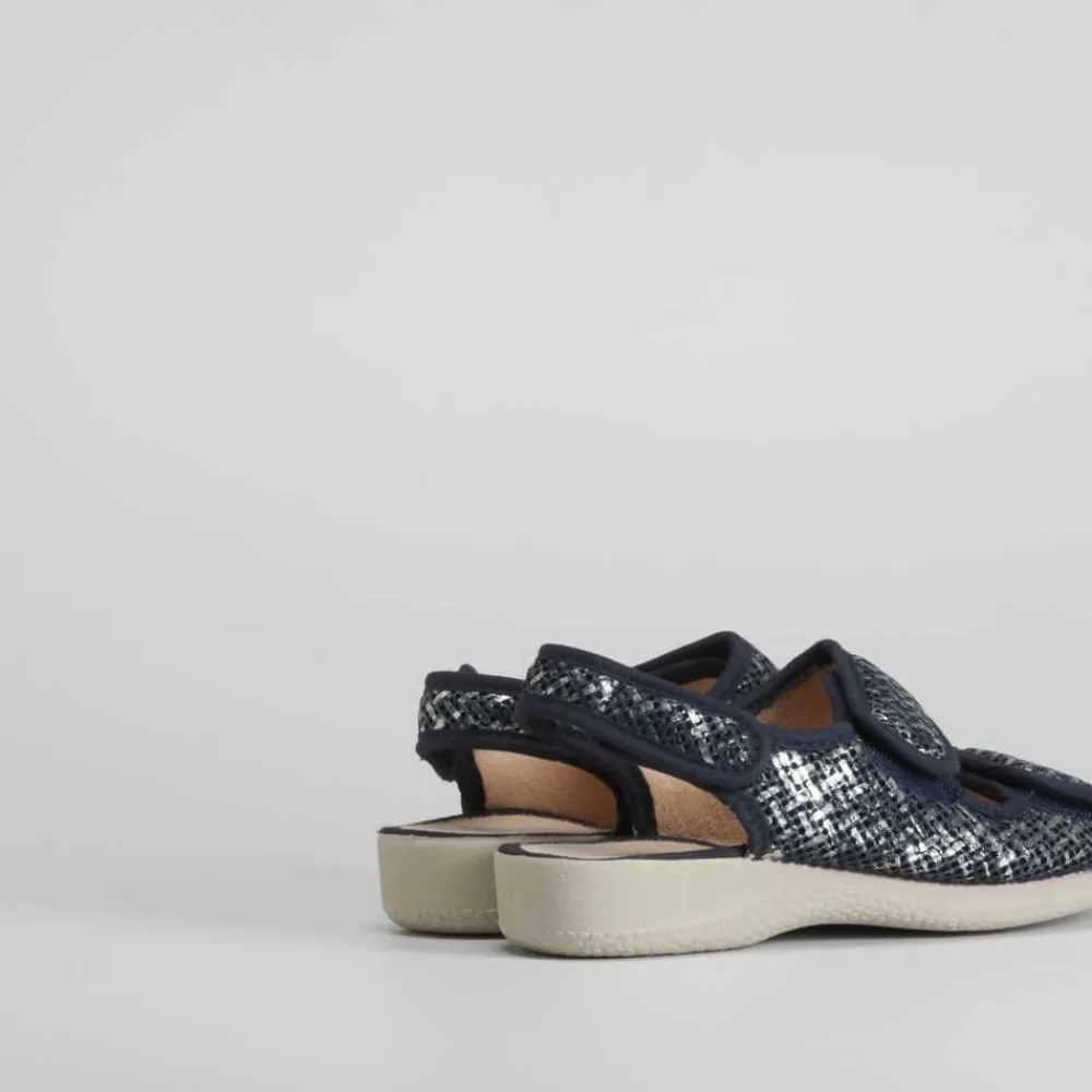 zapatilla_abierta_con_vel_SKUBu9DGY9JKu_2.webp Hot Zapatilla abierta con velcros azul Mujer Zapatillas Casa