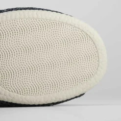 Hot Zapatilla abierta con velcros azul Mujer Zapatillas Casa