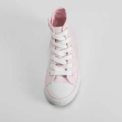 Discount Zapatilla alta de lona margaritas rosa OH GIRL Zapatillas Lona