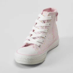 Discount Zapatilla alta de lona margaritas rosa OH GIRL Zapatillas Lona