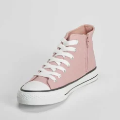 Outlet Zapatilla alta de lona rosa OH GIRL Zapatillas Lona