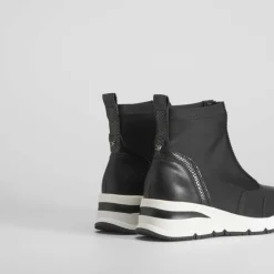 Online Zapatilla alta deportiva negra Mujer Zapatillas Altas