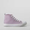 Sale Zapatilla alta lona morada OH GIRL Zapatillas Lona