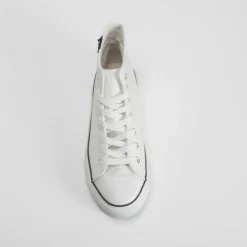 Discount Zapatilla alta plataforma blanca Mujer Zapatillas Altas|Básicos X Menos