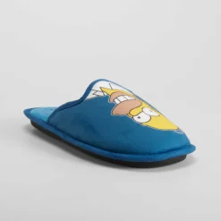 New Zapatilla casa azul SIMPSONS Hombre Zapatillas Abiertas