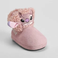 Outlet Zapatilla casa bota rosa STITCH Zapatillas Casa