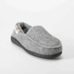 Best Zapatilla casa cerrada forro cálido gris Hombre Zapatillas Cerradas
