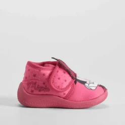 Best Zapatilla casa cerrada velcro bebé fuxia Zapatillas Casa