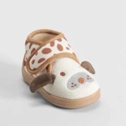 Best Zapatilla casa cerrada velcro bebé dalmata Zapatillas Casa