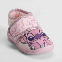 Hot Zapatilla casa cerrada velcro bebé rosa Zapatillas Casa