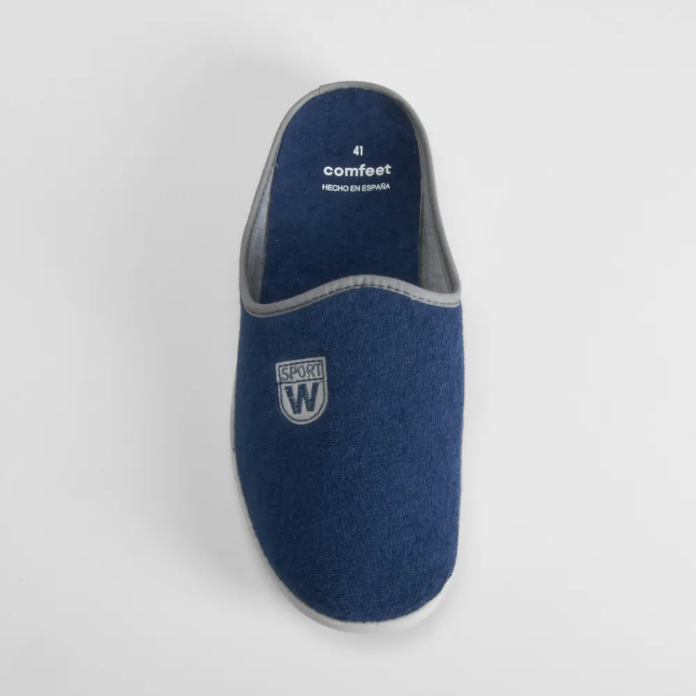 zapatilla_casa_confort_ri_SKUDVKbvNrUf9_1.webp New Zapatilla casa confort rizo azul marino Hombre Zapatillas Abiertas