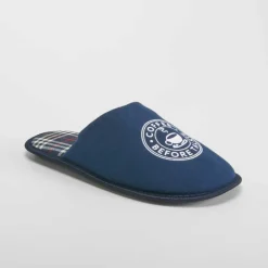 Outlet Zapatilla casa estampada azul Hombre Zapatillas Abiertas