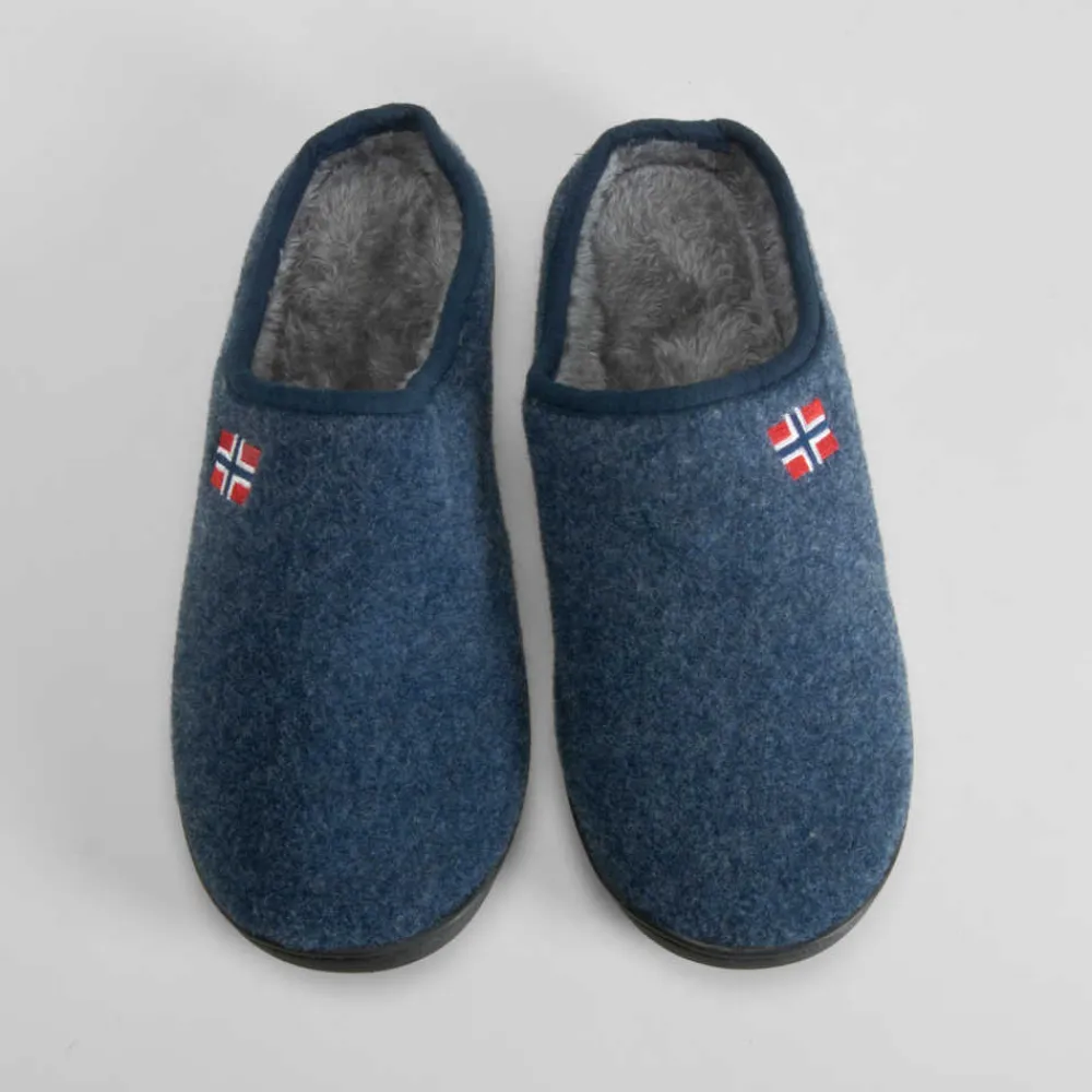 zapatilla_casa_felpa_band_SKUcfJe05qccd_1.webp Online Zapatilla casa felpa bandera azul Hombre Zapatillas Abiertas