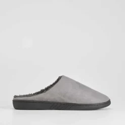 Sale Zapatilla casa gris escudo Hombre Zapatillas Abiertas
