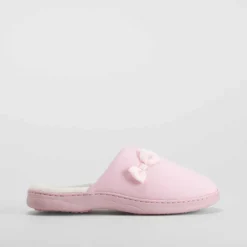 Best Zapatilla casa lazo rosa palo Mujer Zapatillas Casa