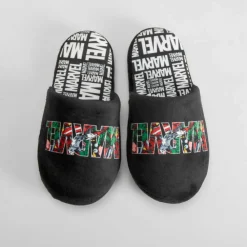 Hot Zapatilla casa negra Zapatillas Casa