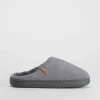 Outlet Zapatilla casa pana gris Hombre Zapatillas Abiertas