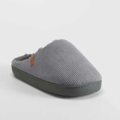Outlet Zapatilla casa pana gris Hombre Zapatillas Abiertas