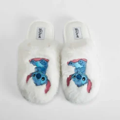 Discount Zapatilla casa pelo blanca Mujer Zapatillas Casa