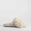 Sale Zapatilla casa pelo conejo beige Zapatillas Casa