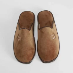 Zapatilla casa piso EVA cuero Hombre Zapatillas Abiertas