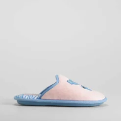 Hot Zapatilla casa plantilla rayas y rosa Zapatillas Casa
