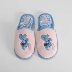 Hot Zapatilla casa plantilla rayas y rosa Zapatillas Casa