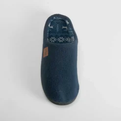 Zapatilla casa polar azul marino Hombre Zapatillas Abiertas