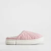 Best Zapatilla casa rosa acolchada suela crema Mujer Zapatillas Casa