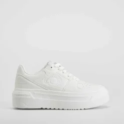 Discount Zapatilla casual plataforma blanco Mujer Sneakers