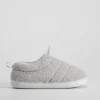 Sale Zapatilla cerrada borreguito gris Mujer Zapatillas Casa