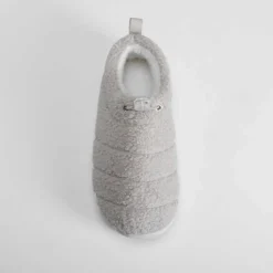 Sale Zapatilla cerrada borreguito gris Mujer Zapatillas Casa