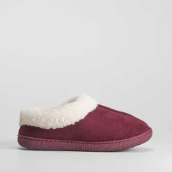 Hot Zapatilla cerrada rojo Mujer Zapatillas Casa