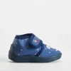 Discount Zapatilla cerrada velcro perro bebé azul Zapatillas Casa