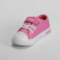 Clearance Zapatilla de lona con luces rosa Zapatillas Lona