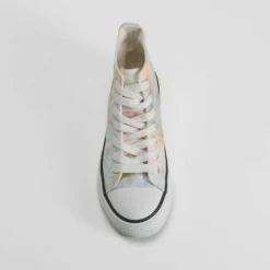 New Zapatilla lona alta multicolor Mujer Zapatillas Lona