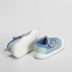 Sale Zapatilla lona asandaliada azul Zapatillas Lonas