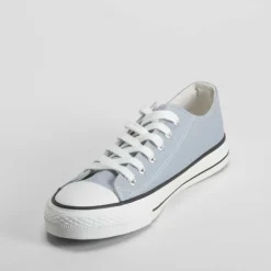 Online Zapatilla lona azul celeste Mujer Zapatillas Lona